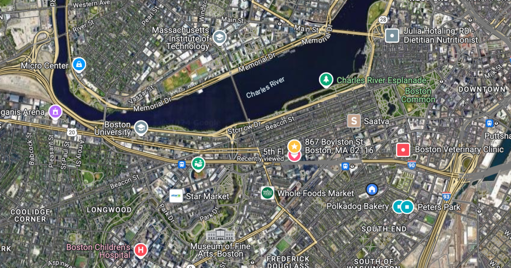 map entourage realty
